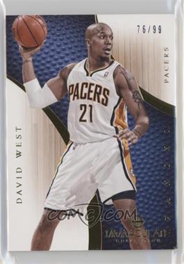 2012-13 Panini Immaculate Collection - [Base] #38 - David West /99