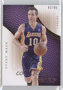 2012-13 Panini Immaculate Collection - [Base] #45 - Steve Nash /99