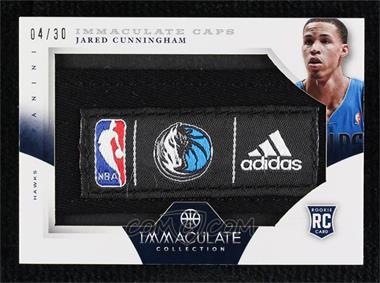 2012-13 Panini Immaculate Collection - Immaculate Caps #IC-JC.2 - Jared Cunningham /30 [EX to NM]