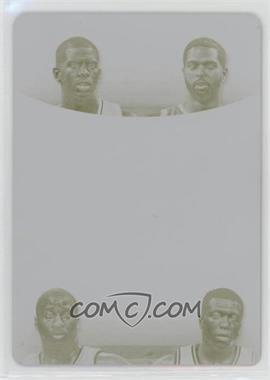 2012-13 Panini Immaculate Collection - Immaculate Quad Materials - Printing Plate Yellow #23 - Chris Paul, Deron Williams, Raymond Felton, Nate Robinson /1