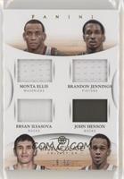 Monta Ellis, Brandon Jennings, Ersan Ilyasova, John Henson #/50