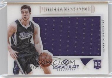 2012-13 Panini Immaculate Collection - Immaculate Standard Materials #IS-FR - Jimmer Fredette /75