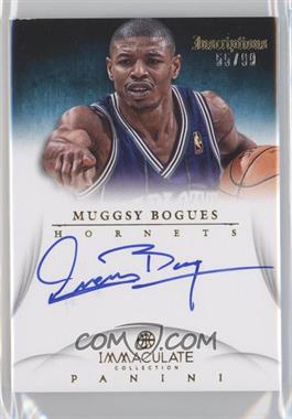 2012-13 Panini Immaculate Collection - Inscriptions #IN-UG - Muggsy Bogues /99