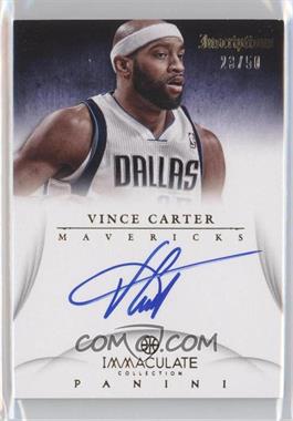 2012-13 Panini Immaculate Collection - Inscriptions #IN-VC - Vince Carter /50