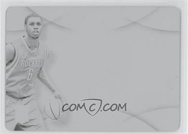 2012-13 Panini Immaculate Collection - Premium Patches Signatures - Printing Plate Black #PP-40 - Terrence Jones /1