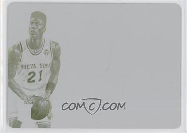 2012-13 Panini Immaculate Collection - Premium Patches Signatures - Printing Plate Yellow #PP-IS - Iman Shumpert /1