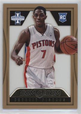 2012-13 Panini Innovation - [Base] - Gold #156 - View Rookies - Brandon Knight /10