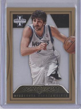 2012-13 Panini Innovation - [Base] - Gold #178 - View - Ricky Rubio /10