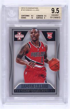 2012-13 Panini Innovation - [Base] #142 - View Rookies - Damian Lillard /349 [BGS 9.5 GEM MINT]