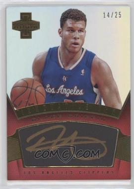 2012-13 Panini Innovation - Innovative Ink - Gold #4 - Blake Griffin /25