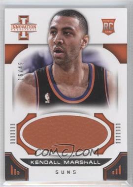 2012-13 Panini Innovation - Rookie Basketballs #9 - Kendall Marshall /49