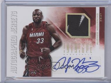 2012-13 Panini Intrigue - Autographed Jerseys - Prime #42 - Alonzo Mourning /10
