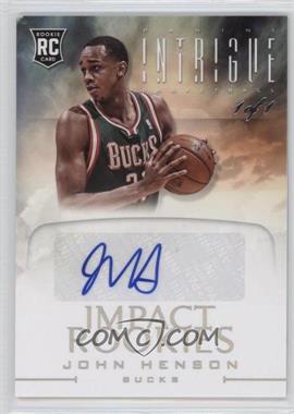 2012-13 Panini Intrigue - Impact Rookies Autographs - Platinum #56 - John Henson /1