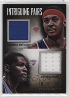 Carmelo Anthony, Kevin Durant #/99