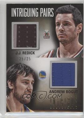 2012-13 Panini Intrigue - Intriguing Pairs Materials #49 - Andrew Bogut, J.J. Redick /25