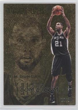 2012-13 Panini Intrigue - Intriguing Players - Gold #66 - Tim Duncan /10