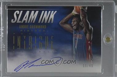 2012-13 Panini Intrigue - Slam Ink #46 - Andre Drummond /49