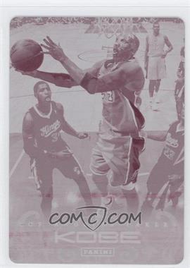 2012-13 Panini Kobe Anthology - [Base] - Printing Plate Magenta #191 - Kobe Bryant /1