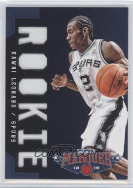 2012-13 Panini Marquee - [Base] #326 - Kawhi Leonard