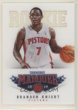 2012-13 Panini Marquee - [Base] #474 - Brandon Knight