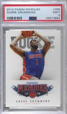 2012-13 Panini Marquee - [Base] #486 - Andre Drummond [PSA 9 MINT]