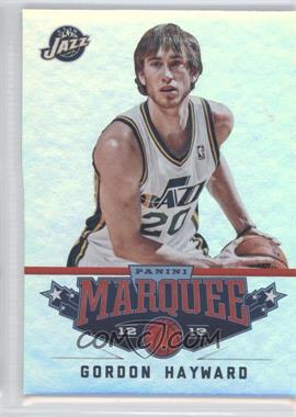 2012-13 Panini Marquee - [Base] #77 - Gordon Hayward