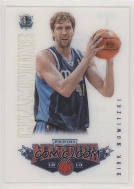 2012-13 Panini Marquee - Champions #6 - Dirk Nowitzki