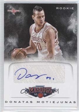 2012-13 Panini Marquee - Rookie Signatures #15 - Donatas Motiejunas