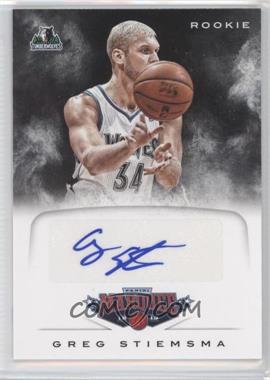 2012-13 Panini Marquee - Rookie Signatures #82 - Greg Stiemsma