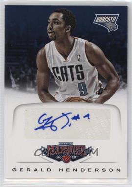 2012-13 Panini Marquee - Signatures #40 - Gerald Henderson