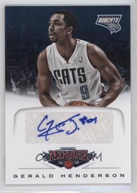 2012-13 Panini Marquee - Signatures #40 - Gerald Henderson