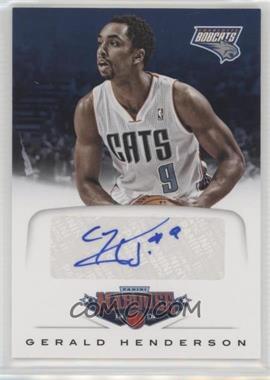 2012-13 Panini Marquee - Signatures #40 - Gerald Henderson