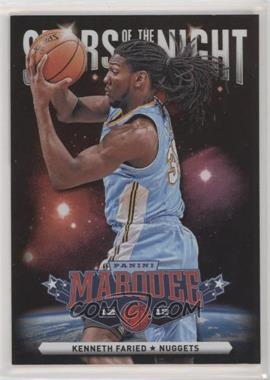 2012-13 Panini Marquee - Stars of the Night Black Holoboard #12 - Kenneth Faried