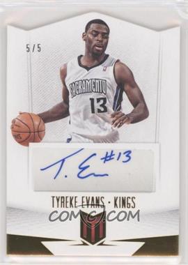 2012-13 Panini Momentum - Autographs - Force Die-Cut #48 - Tyreke Evans /5