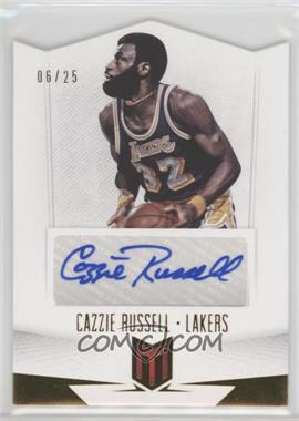2012-13 Panini Momentum - Autographs - Force Die-Cut #71 - Cazzie Russell /25