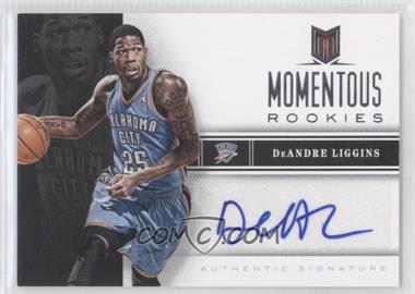 2012-13 Panini Momentum - Momentous Rookies Autographs #20 - DeAndre Liggins