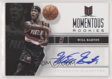 2012-13 Panini Momentum - Momentous Rookies Autographs #71 - Will Barton