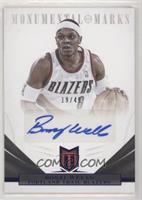 Bonzi Wells #/49