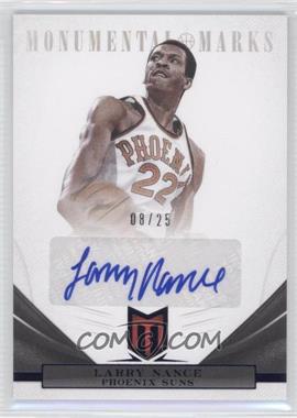 2012-13 Panini Momentum - Monumental Marks - Blue #64 - Larry Nance /25