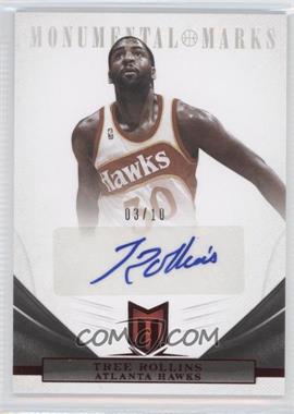 2012-13 Panini Momentum - Monumental Marks - Red #100 - Tree Rollins /10