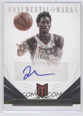 2012-13 Panini Momentum - Monumental Marks #207 - Larry Sanders /25