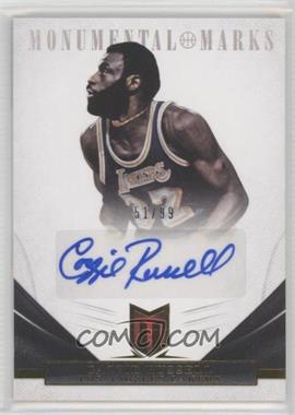 2012-13 Panini Momentum - Monumental Marks #209 - Cazzie Russell /99