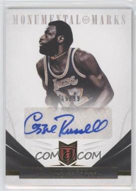 2012-13 Panini Momentum - Monumental Marks #209 - Cazzie Russell /99