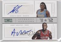 Arnett Moultrie, Kenneth Faried #/10