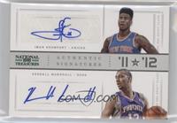 Iman Shumpert, Kendall Marshall #/10