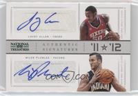 Lavoy Allen, Miles Plumlee #/10