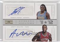 Arnett Moultrie, Kenneth Faried #/25