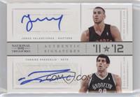 Jonas Valanciunas, Tornike Shengelia #/49