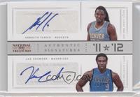 Jae Crowder, Kenneth Faried #/49