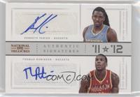 Kenneth Faried, Thomas Robinson #/49